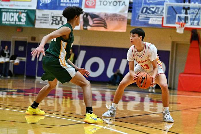 a Putnam North Eugene 5A Oregon boys basketball quarterfinal 2024 Leon Neuschwander 15